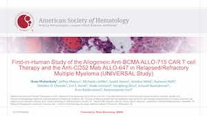 First In Human Data of Allo 715